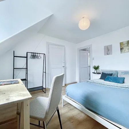 2e Etage Entier 3 Pieces Ideal 2 Personnes, 2 Communiquantes En Enfilade, Wifi, Espace Travail Parking Gratuit Apartment *