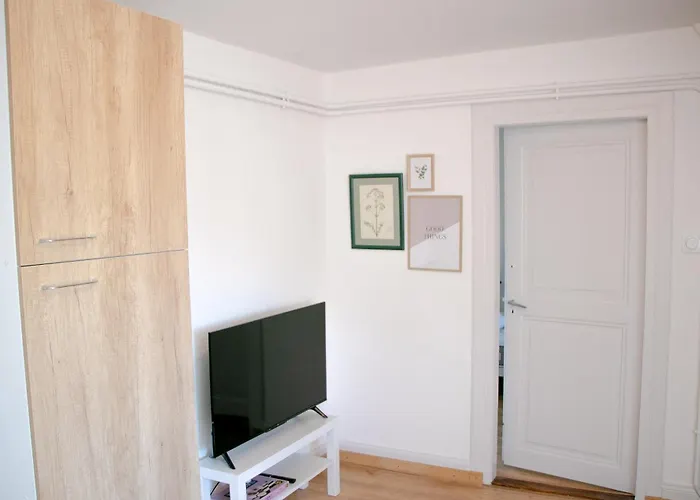 Loisirs Travail, Court, Long Sejour, Idealement Situe, 2 En Enfilade, Parking Gratuit 아파트 뮐루즈