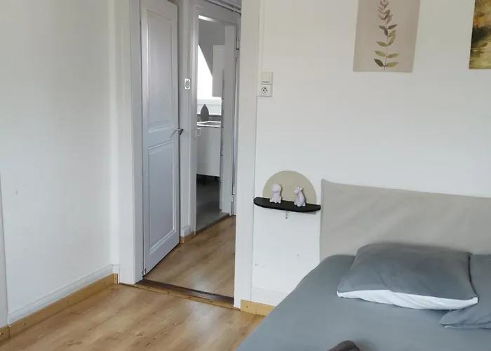 아파트 Loisirs Travail, Court, Long Sejour, Idealement Situe, 2 En Enfilade, Parking Gratuit